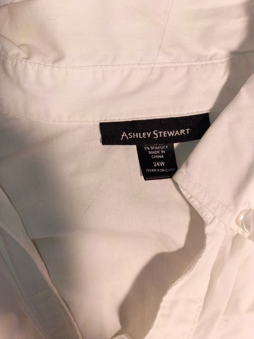 Ashley Stewart Women's White Jeans - Classic White